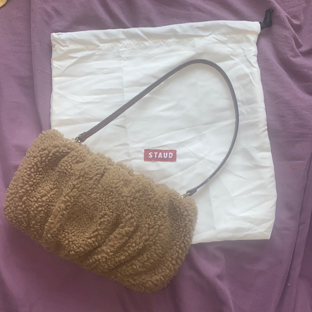 Cute furry purse